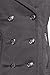 BodiLove Women's Stylish and Warm Peacoat with Sherpa Lining Charcoal L