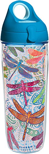 Tervis 1279573 Dragonfly Mandala Insulated Tumbler with Wrap