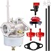631954 Carburetor for Tecumseh 632371 632371A H70 & HSK70 7hp ARIENS Toro SNOWKING Snow Thrower Blowers Tillers Go-Karts - Replaces Tecumseh 632371 Carburetor (631954)