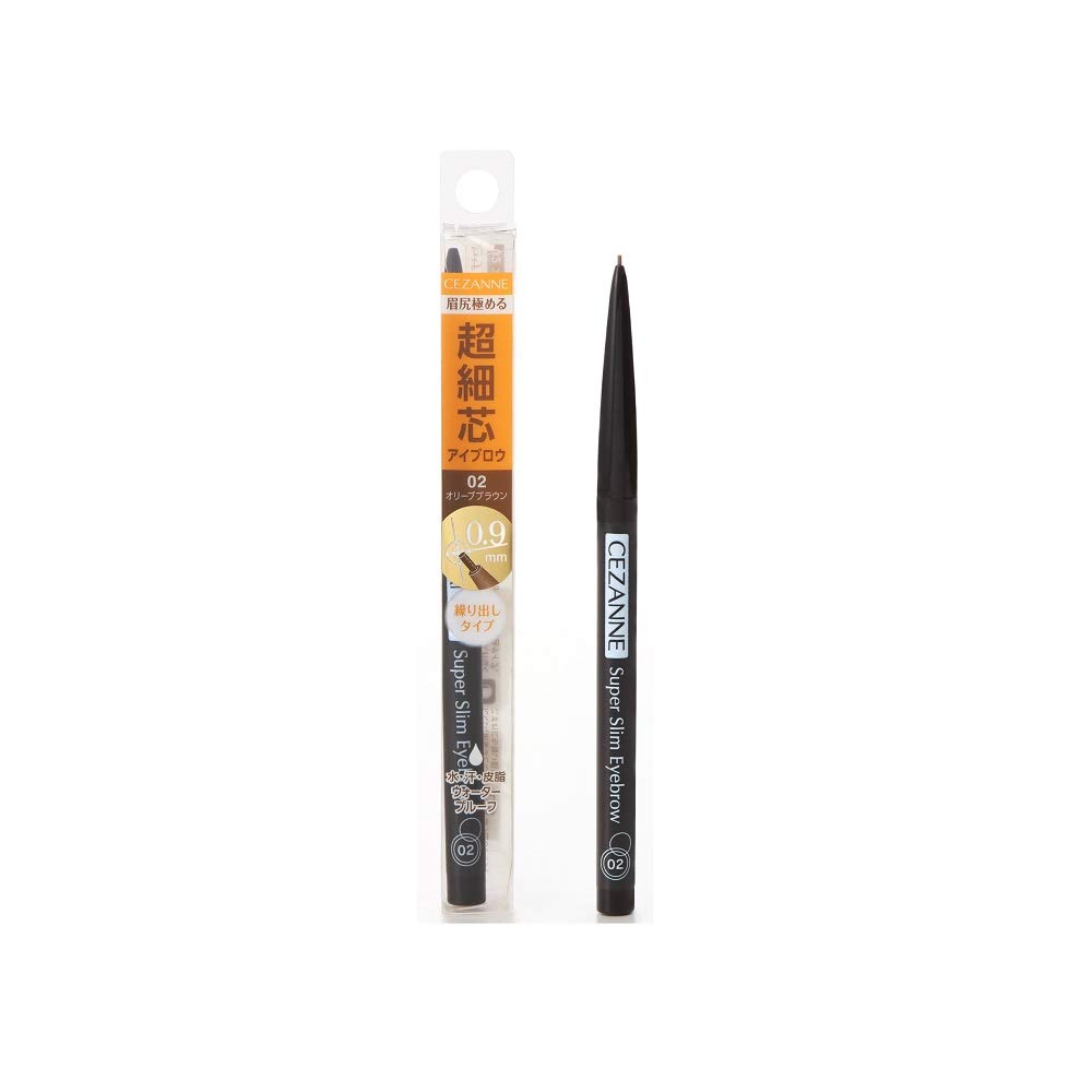 Cezanne ultra-thin core eyebrow 02 Olive Brown 0.02g