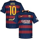 Barcelona Home Messi Jersey 2015 / 2016 (Official Printing)