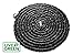 ALL NEW 2018 Black 100 ft Expandable Garden Hose by Live Green | 5 YEAR Warranty | Water Hose Nickel Plated Brass Fittings | 8 Spray Nozzle Included | Light Weight Retractable in Seconds (100, Black)