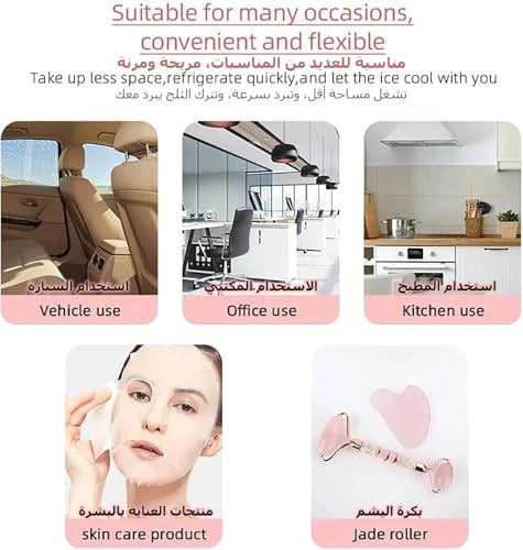 NIUB Mini Fridge 12L for Bedroom, Skincare Fridge, Mirrored Door with Dimmable LED Light, Thermoelectric Cooler and Warmer Compact Refrigerators for Makeup, Food, Office and Car (12L)
