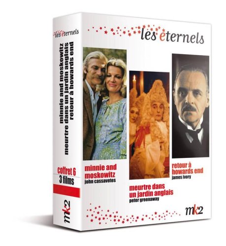 Coffret Éternels - 6 - Minnie And Moskowitz + Meurtre Dans Un Jardin Anglais + Retour À Howard's End