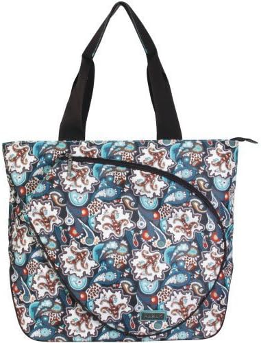 Hadaki Tennis Tote Luna Blue Paisley