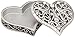 Fashioncraft Exquisite Heart Shaped Curio Box