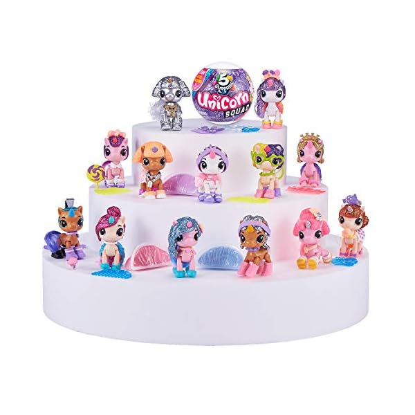 5 Surprise ZURU 7766 Unicorn Squad Series 2 Mystery Collectible Capsule, Twin Pack