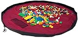 Children Play Mat and a Toy Storage Bag from Bow-Tiger - Multi Purpose Kid's Activity Mat That Folds to a Portable, Toy Organizer. Make Sure Your Child is Having Fun Without Worrying About The Mess!
