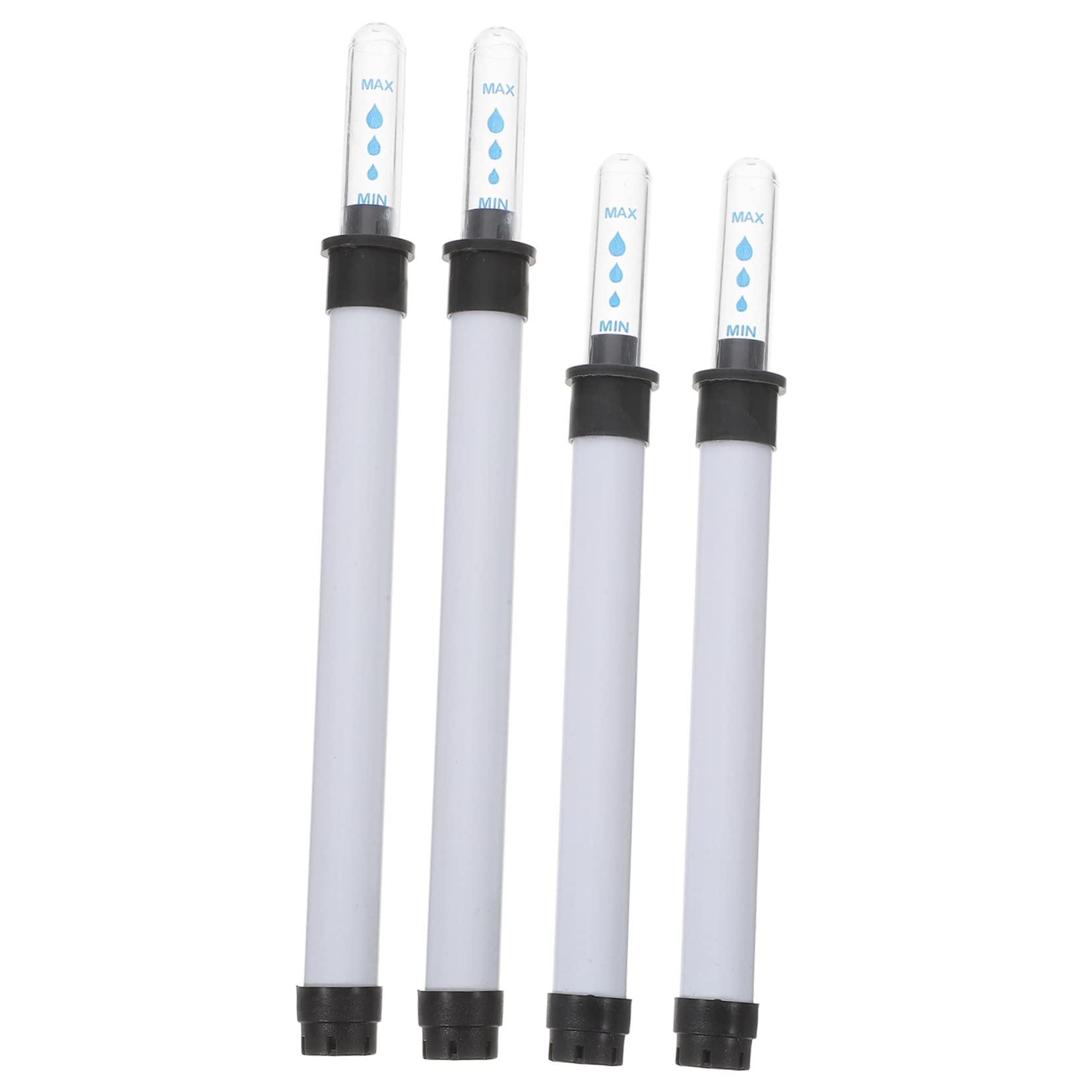 OFFSCH 4 Pcs Water Level Indicators for Flowerpots Water Shortage Reminder Gauges for Self Watering Plants Accurate Plant Watering Globes Ideal for Indoor and Outdoor Gardens