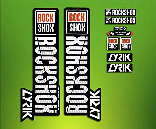 Rock Shox Lyrik 2018 ELX70 Fork AUFKLEBER Decals MTB ADESIVI FORCELA