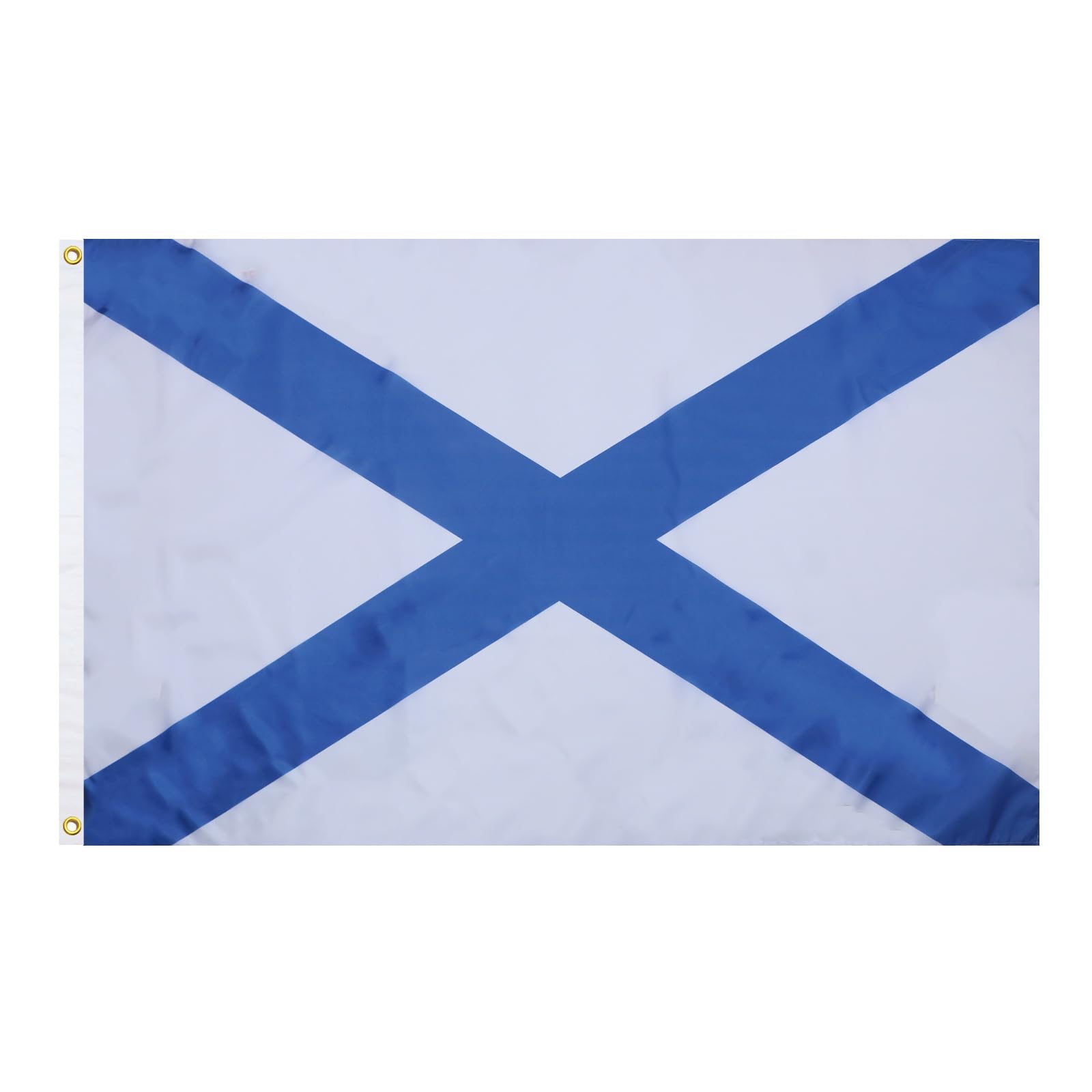 AZ FLAG - Russian Navy Ensign Flag - 2x3 Ft - 100D Polyester Navy Of Russia Banner with Two Metal Grommets - Fade Resistant - Vivid Colors - 2' x 3' Feet - 90x60 Cm
