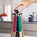 Joseph Joseph 6-Piece Multi-Bright Kitchen Utensil Set with Storage Carousel and Elevate, Multicolored