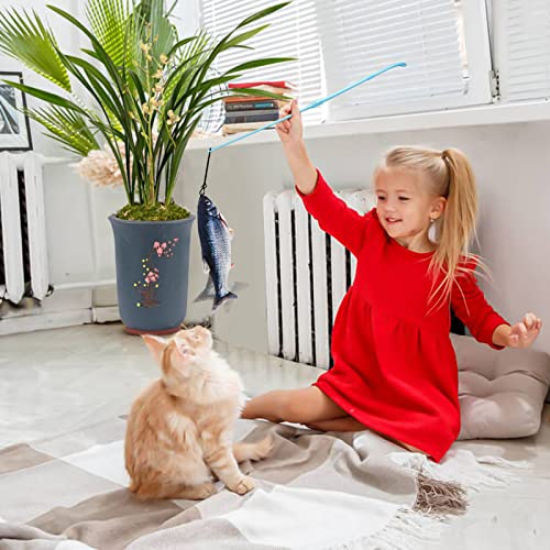 Electric Floppy Fish Cat Toy 11", USB Chargeable Interactive Catnip Toy