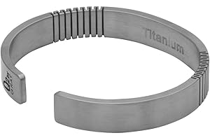 QRAY Q2 Pure Titanium 100% Pure Titanium Golf Athletic Bracelet Men Women C-Shaped Health Wellness Bracelet