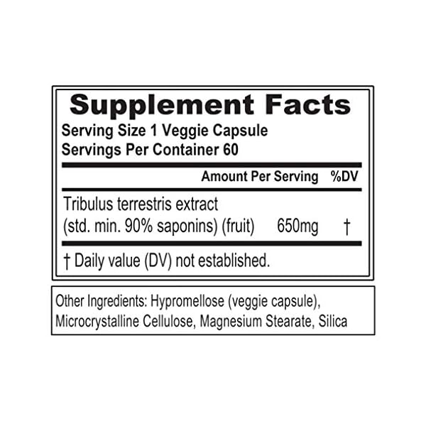 Evlution-Nutrition-100-Pure-Tribulus-Terrestris-Extract-Maximum-Potency-90-Steroidal-Saponins-Testosterone-Booster-and-Estrogen-Blocker-Support-60-Capsules Evlution Nutrition 100% Pure Tribulus Terrestris Extract - Maximum Potency 90% Steroidal Saponins, Testosterone Booster…