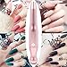 Electric Nail Drill for Acrylic Nails - Dr.HeiZ 14 in 1 Compact Portable Professional Nail File Kit for Acrylic Manicure Pedicure Polishing Shape Tools Design for Home