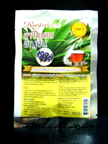 Rasyan Butterfly Pea & Pandanus Tea Have Anthocyanin Many Useful Beverage Drink