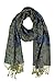 PASKMLNA Reversible Paisley Pashmina Shawl Wrap Elegant Colors (#14Light Navy)…