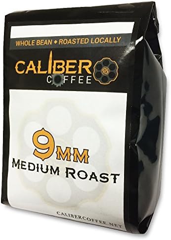 9MM Smooth Roasted Coffee Beans Strong on Flavor High in Caliber Caffeine Rich 4oz Sampler Bag