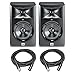 JBL LSR305 Studio Monitor Speaker Pair w/ XLR Cables