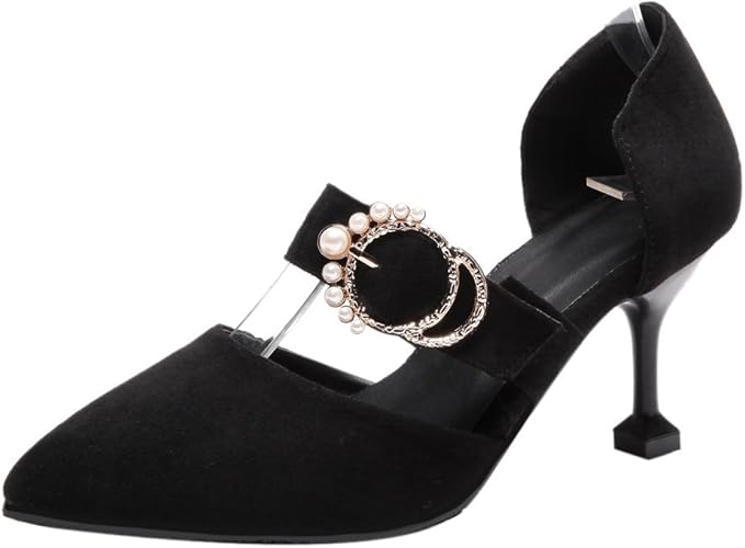 black and white pumps amazon