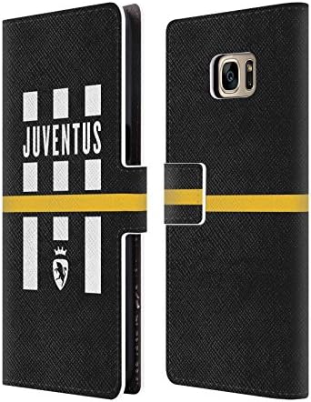 Official Juventus Football Club Logo Explosion Black Grafica Leather Book Wallet Case Cover For Samsung Galaxy S7 edge