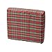 DMI Foam Wheelchair and Seat Cushion - Office Chair Cushion - Support Cushion Chairs Pad, Helps with Sciatica Pain Relief, Plaid Cover, 16 x 18 x 4 inches