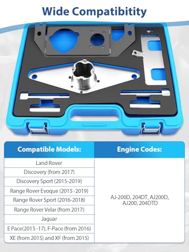 Wvoillty Engine Adjustment Tool, Timing Belt Tool, Timing Chain Tool Compatible with Land Rover Diesel Engine, Jaguar 2.0T 2.0, JLR-303-1625, JLR-303-1630, JLR-303