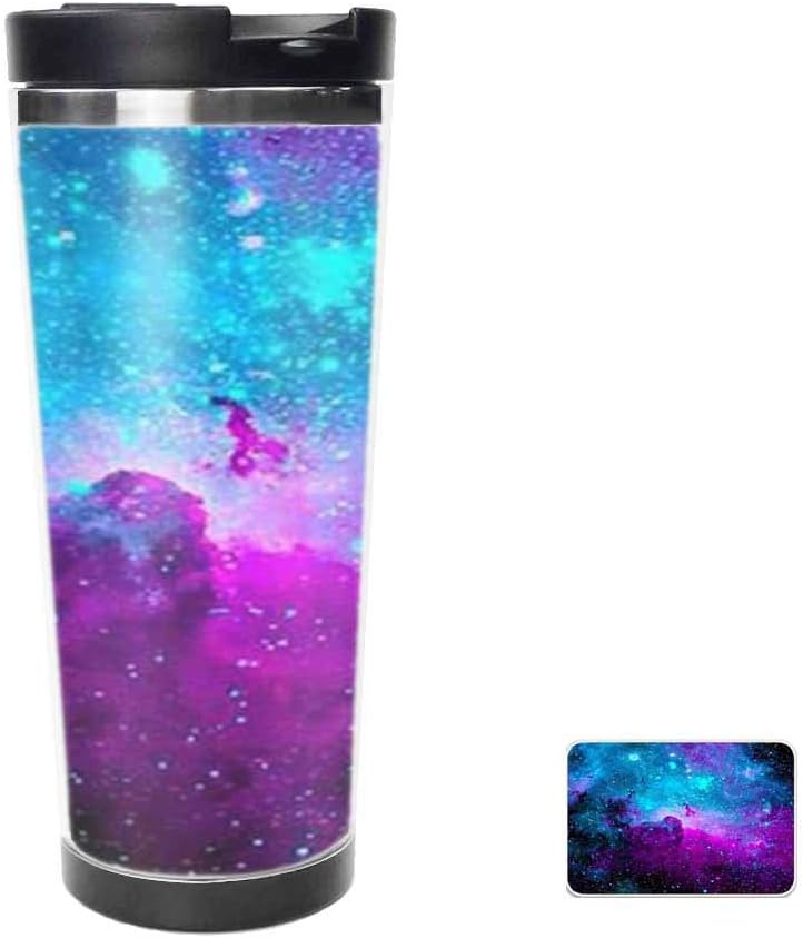 Amazon Com Galaxy Travel Mug For Coffee Tea Drinking Cup Coffee Mug Thermos Cup 16oz Kitchen Dining