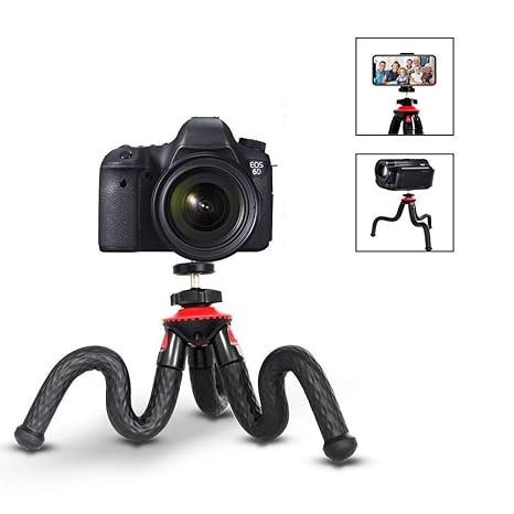 Contever Trípode Cámara Reflex, Gorillapod Trípode Móvil Flexible ...