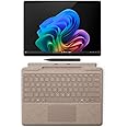 Microsoft Surface Pro 11 Bundle, 2-in-1 Tablet with Pro Keyboard and Slim Pen, Copilot+ PC, 13" Touchscreen OLED Display, Snapdragon X Elite (12 Core), 32GB RAM, 512GB SSD, Windows 11 Pro, Platinum