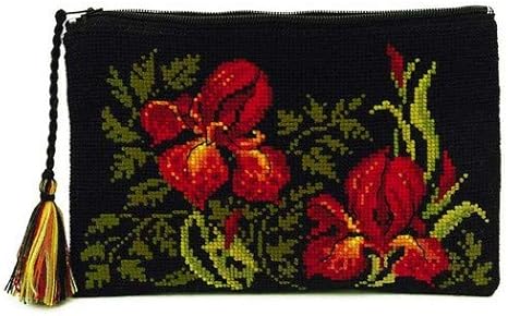 Amazon Co Jp Riolis 1679ac コスメティックバッグ アイリス クロスステッチキット 7 インチ X 5インチ 14個 13色 Generic