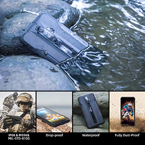 Blackview Rugged Phone Unlocked, BV6300 Pro, 4G Android 10 tmobile
