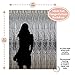 3.25 x 6.7 ft (2 Pack) Tinsel Foil Fringe Curtains Party Decorations Photo Booth Backdrop | Wedding Décor Baby Shower Graduations Valentine Day Bachelorette Birthday Decorations (Silver)