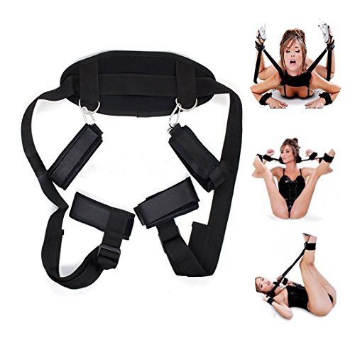 Buy SM Restraints, Ivysky Adjustable Nylon Straps Velcro with Soft