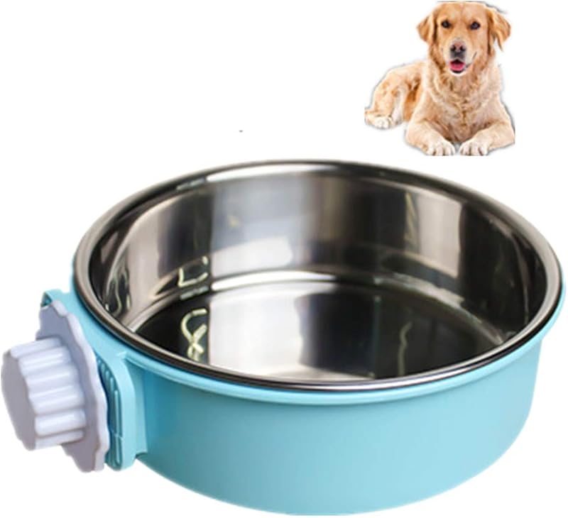 Clover 2-in-1 Stainless Steel Dog Bowl with Stand Small/Medium Dogs