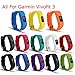 I-SMILE Replacement Wristband With Secure Clasps for Garmin Vivofit 3 Only(No tracker, Replacement Bands Only)
