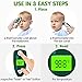 Baby Thermometer – Digital Ear Thermometer – Infrared Forehead Thermometer - Medical Fever Thermometer for Kids – Babies - Adults - Fast Temporal Thermometer - Best Body Accurate Head Thermometer