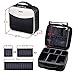 Makeup Bag Cosmetic Leather Organizer - 10.4