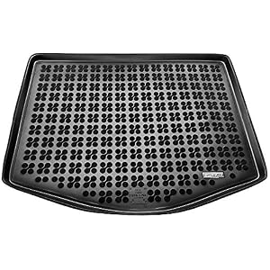 Kofferbakmat van rubber, compatibel met Ford C-Max I (2003-2010) + cadeau | kofferbakmat auto-accessoires | ideaal voor…