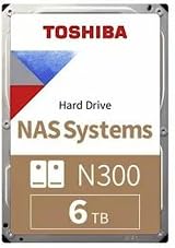 Toshiba N300 6TB NAS Hard Drive 3.5 inch SATA 7200 RPM 24/7 1-8 bay view 4