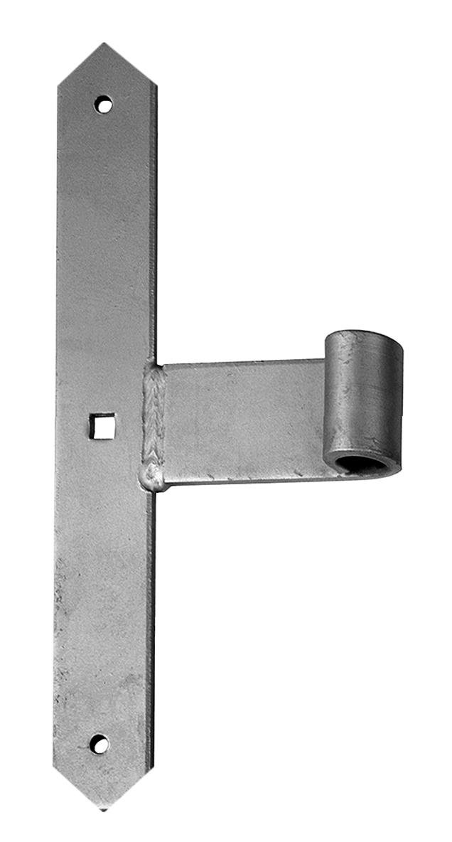 Gate Hinge Straight with Pointed Tip