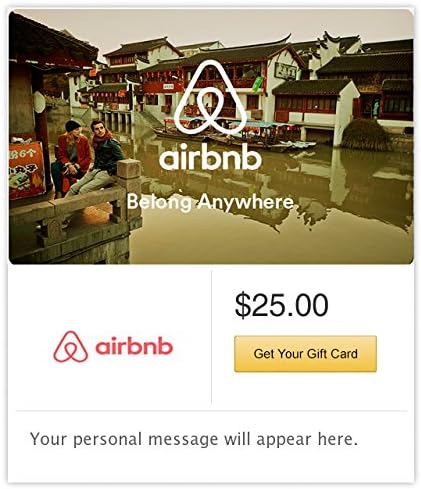 Airbnb Boat Gift Cards - E-mail Delivery