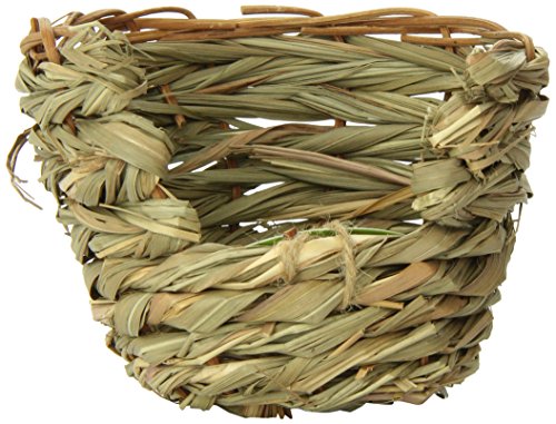 Ware Manufacturing Natural Willow and Grass Pet Hut for Small Pets, Small