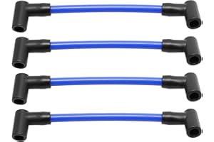 Vkinman 4Pcs 18-8816-1 Marine Spark Plug Wire, Replacement for Evinrude Replacement for OMC Johnson, Replaces ZF478V