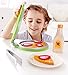 Hape White Wooden Waffle Maker Set, Pretend Play Kitchen Accessories for Kids Preschoolers, Encourages Imaginative Play, 12Piece