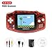 FAITHPRO Retro FC Handheld Game Console with Built in 400 Games, 3 Inch Screen USB Charger Supports TV Output Video Game Console for Kids and Adults (Single Red)