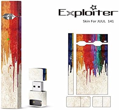 Decal for JUUL | Skin for JUUL | Sticker for JUUL | Wrap for The JUUL | Paster | Sleeve | Case (Paint Drip)