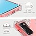 Thonzer Galaxy S20 Case, Flower Pattern Clear Armor Slim Soft TPU Frosted Bezel Air Cushion Bumper Shockproof Protective Floral Cover for Samsung Galaxy S20 5G 6.2 Inch (Lace Flower)