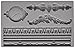 Prima Marketing 814823 Baroque No.6 Iron Orchid Designs Vintage Art Decor Mold, Grey